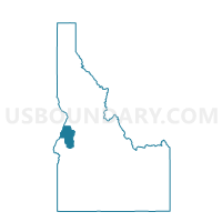 Adams County in Idaho